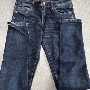 Slim Fit Men's Dark Indigo Jeans